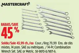 Canadian Tire 14-Pc Combination Wrench Set offer