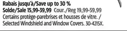 Canadian Tire Mallory Selected Windshield and Window Covers offer