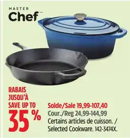 Canadian Tire MASTER Chef Selected Cookware offer