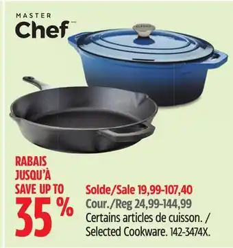 Canadian Tire MASTER Chef Selected Cookware offer