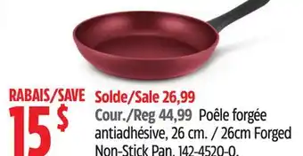 Canadian Tire PADERNO 26cm Forged Non-Stick Pan offer