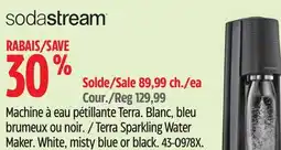 Canadian Tire SodaStream Terra Sparkling Water Maker offer