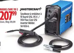 Canadian Tire Mastercraft 115V Flux Core 125i Inverter Welder offer