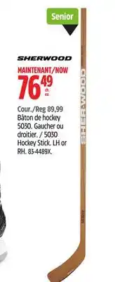 Canadian Tire Sherwood 5030 Hockey Stick offer