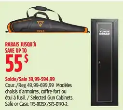 Canadian Tire YUKON Selected Gun Cabinets, Safe or Case offer