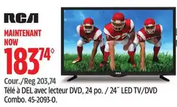 Canadian Tire RCA 24 LED TV/DVD Combo offer