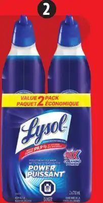 Canadian Tire Lysol Toilet Bowl Cleaner, 2-Pk offer