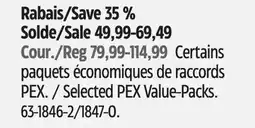 Canadian Tire Selected PEX Value-Packs offer