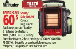 Canadian Tire Mr. Heater Buddy Portable Heater offer