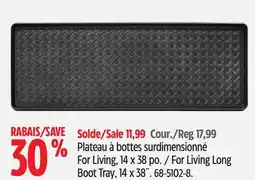 Canadian Tire For Living Long Boot Tray, 14 x 38 offer