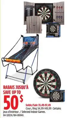 Canadian Tire EastPoint Sports Selected Indoor Games offer