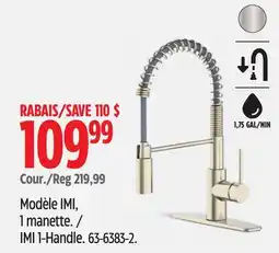 Canadian Tire DANZE IMI 1-Handle offer