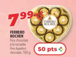 Familiprix FERRERO ROCHER Fine hazelnut chocolate, 100 g offer