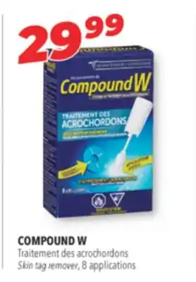 Familiprix Compound W skin tag removal system applications 8un offer