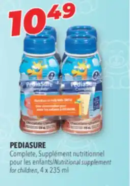 Familiprix PEDIASURE Nutritional supplement for children, 4 x 235 ml offer