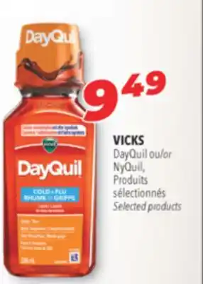 Familiprix VICKS DayQuil ou/or NyQuil, Selected products offer