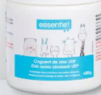 Familiprix ESSENTIEL, Ihle's paste, 500 g or Zinc ointment, 450 g offer