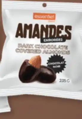 Familiprix ESSENTIEL SNACK, Amandes dark chocolate covered peanuts offer