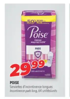 Familiprix POISE Incontinence pads long offer