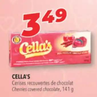 Familiprix Cella's cherries covered with milk chocolate 150g offer