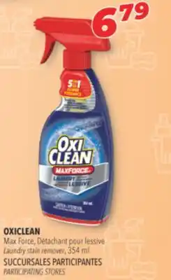 Familiprix OxiClean Max Force laundry stain remover 354ml offer