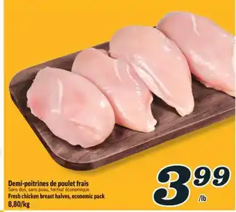 Marché Richelieu DEMI‑POITRINES DE POULET FRAIS | FRESH CHICKEN BREAST HALVES, ECONOMIC PACK offer