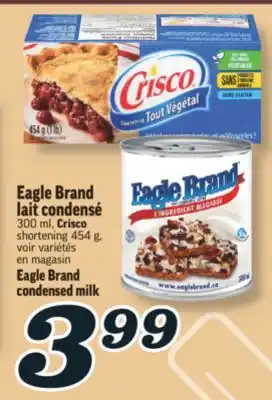 Marché Richelieu EAGLE BRAND LAIT CONDENSÉ | EAGLE BRAND CONDENSED MILK offer