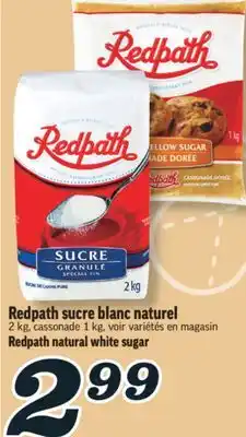 Marché Richelieu REDPATH SUCRE BLANC NATUREL | REDPATH NATURAL WHITE SUGAR offer