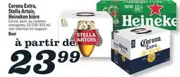 Marché Richelieu CORONA EXTRA, STELLA ARTOIS, HEINEKEN BIÈRE | BEER offer