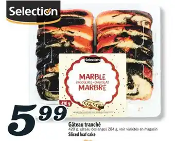 Marché Richelieu GÂTEAU TRANCHÉ SELECTION | SELECTION SLICED LOAF CAKE offer