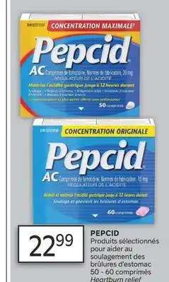 Brunet PEPCID Produits sélectionnés pour aider au soulagement des brûlures d'estomac offer