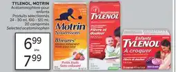 Brunet TYLENOL, MOTRIN Acétaminophène pour enfants Produits sélectionnés offer