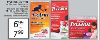 Brunet TYLENOL, MOTRIN Acétaminophène pour enfants Produits sélectionnés offer