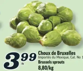 Marché Richelieu CHOUX DE BRUXELLES | BRUSSELS SPROUTS offer