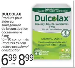 Brunet DULCOLAX Produits pour aider au soulagement de la constipation occasionnelle 5 mg offer