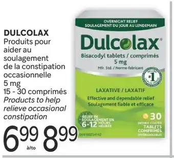 Brunet DULCOLAX Produits pour aider au soulagement de la constipation occasionnelle 5 mg offer