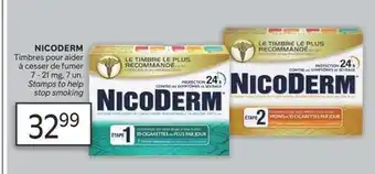 Brunet NICODERM Timbres pour aider à cesser de fumer 7 - 21 mg offer