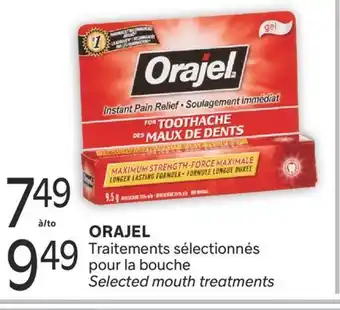 Brunet ORAJEL Traitements sélectionnés pour la bouche offer