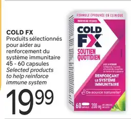 Brunet COLD FX Produits sélectionnés pour aider au renforcement du système immunitaire offer