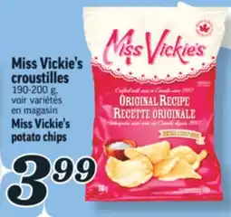 Marché Richelieu MISS VICKIE'S CROUSTILLES | MISS VICKIE'S POTATO CHIPS offer