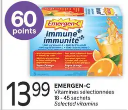 Brunet EMERGEN-C Vitamines sélectionnées offer