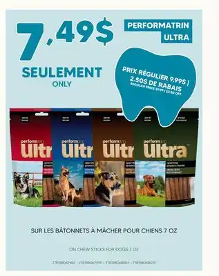 Chico PERFORMATRIN ULTRA SUR LES BÂTONNETS À MÂCHER POUR CHIENS 7 OZ offer