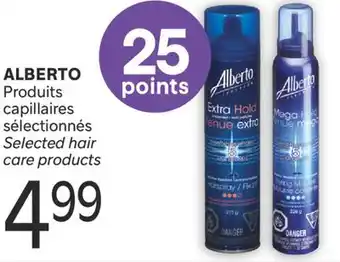 Brunet ALBERTO Produits capillaires sélectionnés offer