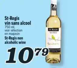 Marché Richelieu ST-REGIS VIN SANS ALCOOL | ST-REGIS NON ALCOHOLIC WINE offer