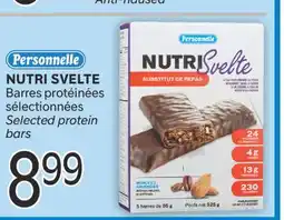 Brunet PERSONNELLE NUTRI SVELTE Barres protéinées sélectionnées offer