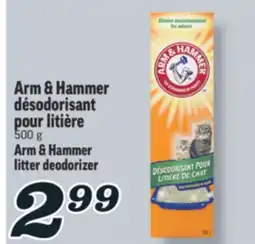 Marché Richelieu ARM & HAMMER DÉSODORISANT POUR LITIÈRE | ARM & HAMMER LITTER DEODORIZER offer