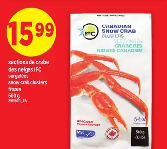 Maxi SECTIONS DE CRABE DES NEIGES IFC, 500 g offer