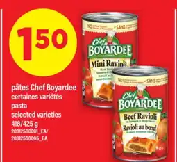 Maxi PÂTES CHEF BOYARDEE | PASTA, 418/425 G offer