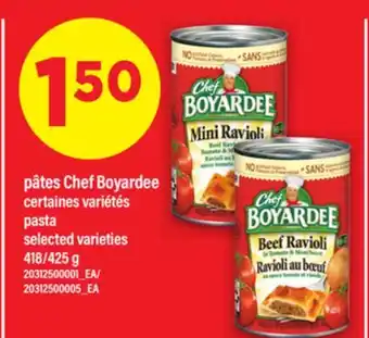 Maxi PÂTES CHEF BOYARDEE | PASTA, 418/425 G offer