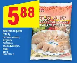 Maxi BOULETTES DE PÂTES O'TASTY | DUMPLINGS, 567 G offer